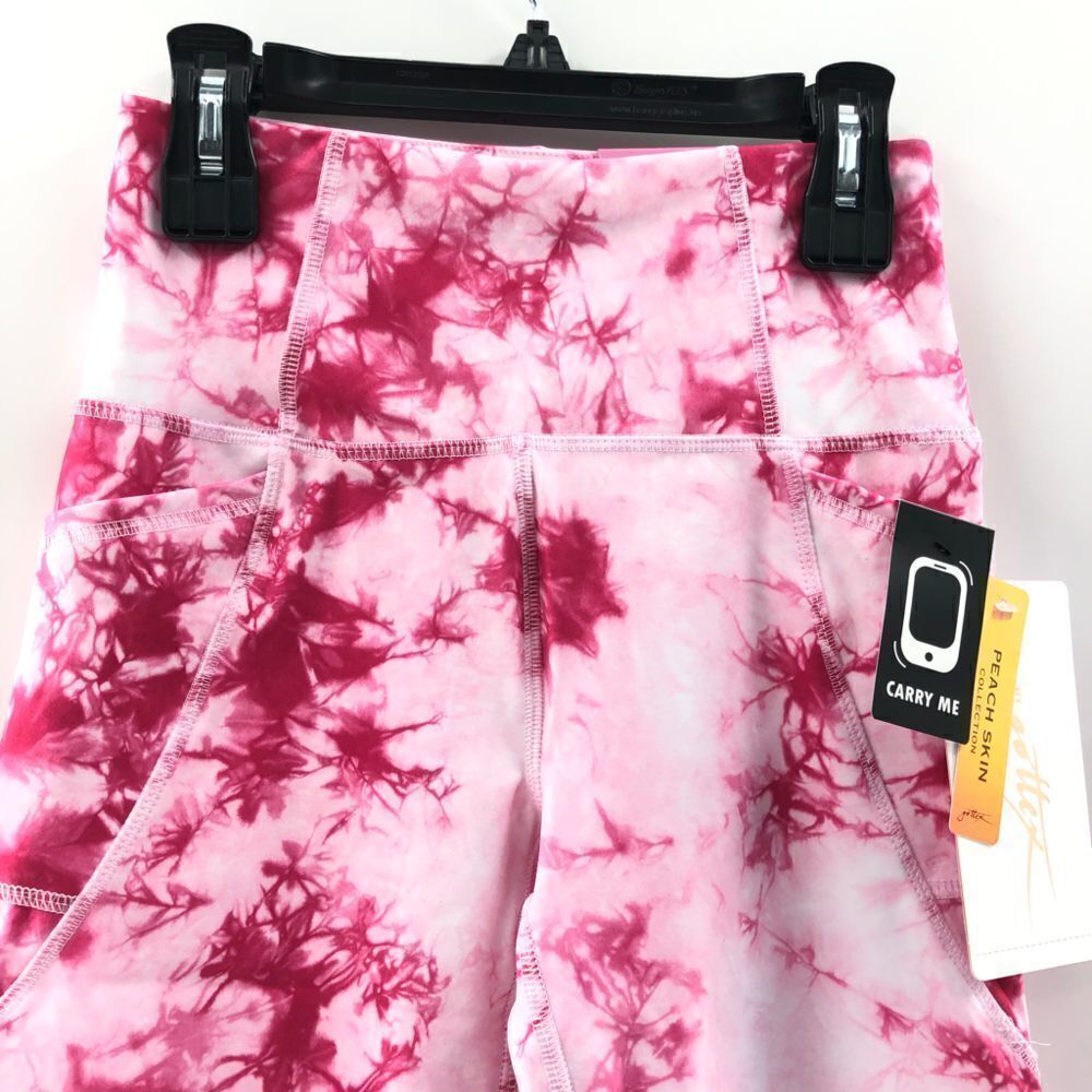 High Waist Biker Shorts X BY GOTTEX‎ Tie Dye XS - Picture 2 of 11